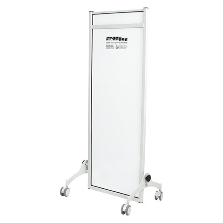 Rasterspiegel Exklusiv, HxB 150x55 cm, fahrbar