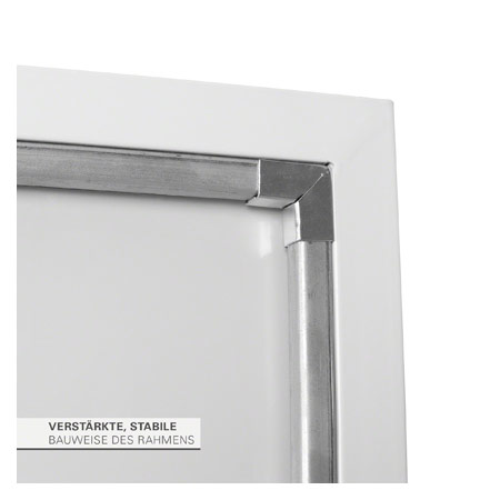 Rasterspiegel XL, HxB 170x100 cm, fahrbar