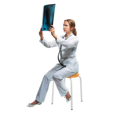 Gymnastikhocker Exklusiv mit Komfort-Polster,  38 cm