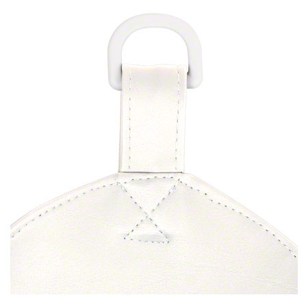 Sandsack mit Ring, 16x15 cm, 0,5 kg, weiß