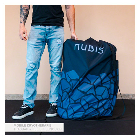 NUBIS aufblasbares Kältebecken IceBath + Kühlgerät Chiller, inkl. Pumpe und Tasche