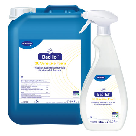 Bacillol 30 Sensitive Foam Flächen-Desinfektionsmittel, 750 ml