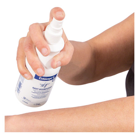 Cutasept F Hautdesinfektionsmittel, 250 ml Überkopfsprühflasche