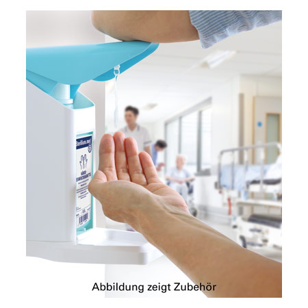Desinfektionsmittelspender Eurospender Safety plus, inkl. Pumpe, für 350/500 ml Flaschen