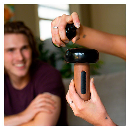 Eleeels Hot Stone Massagestäbe-Set, 3-tlg.