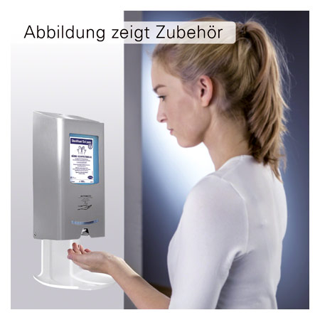 Desinfektionsmittelspender CleanSafe touchless, mit Sensor, Edelstahl