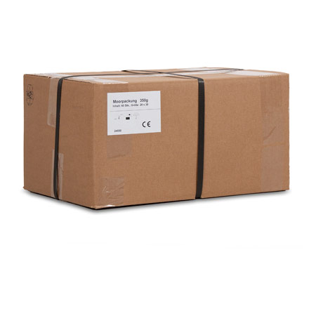 Moor-Einmalpackung, 38x28 cm, 350 g, 60 Stück/Karton, Preis/Stück