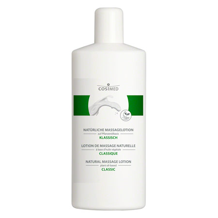 cosiMed Massage-Set 6 x Natürliche Massagelotion Klassisch 1 l, inkl. Dosierpumpe