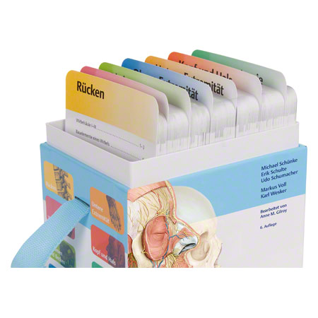 PROMETHEUS Lernkarten der Anatomie, 460 Karten