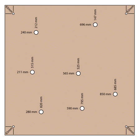 Kletterelement Universal, 4 Griffe, beige