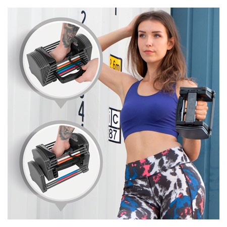 Power Block Hantel Sport 24, 1,5-11 kg, Paar