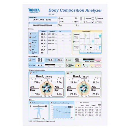 TANITA Körperanalysewaage MC 780 MA
