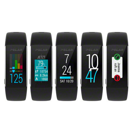 POLAR A360 Activity Tracker, Größe L, schwarz