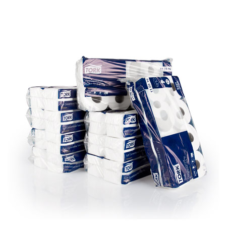 Tork Toilettenpapier T4 Soft, 3-lagig, 72 Rollen