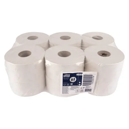 Tork Toilettenpapier Mini Jumbo T2, 2-lagig, 12 Rollen a 170 m