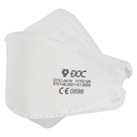 DOC FFP2 Schutzmaske mit Elastikband, 25 Stück
