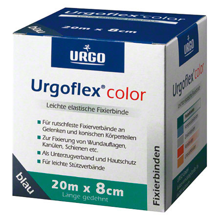 Urgoflex Color, 20 m x 8 cm