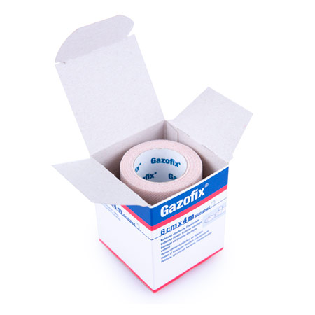 Gazofix, 4 m x 6 cm, neutral, 10 Stück