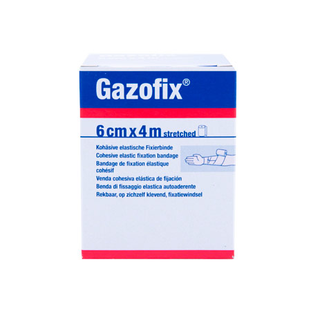 Gazofix, 4 m x 6 cm, neutral, 10 Stück