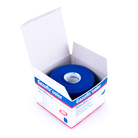 Gazofix Color, 20 m x 6 cm, blau