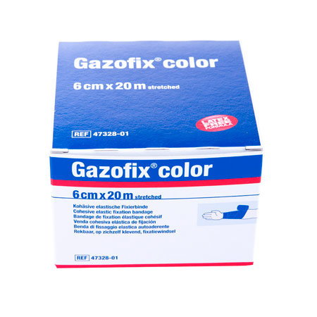 Gazofix Color, 20 m x 6 cm, blau