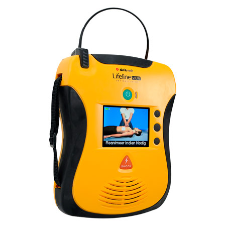 Defibtech Defibrillator Lifeline VIEW AED mit Display, Halbautomat