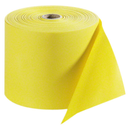 ARTZT vitality latexfree Übungsband, 25 m x 8 cm, leicht, gelb