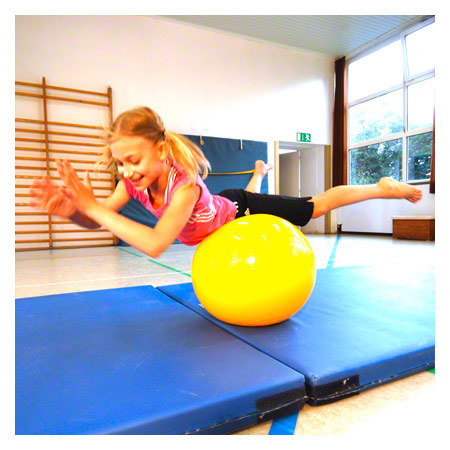 ARTZT vitality Fitness-Ball Standard, ø 45 cm, gelb ...