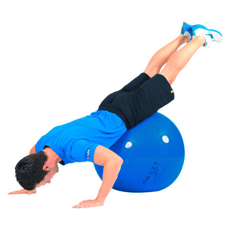 ARTZT vitality Fitness-Ball Standard, ø 75 cm, blau