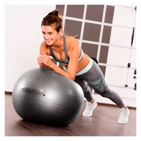 ARTZT vitality Fitness-Ball Professional, ø 65 cm, anthrazit