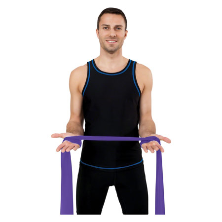 Sanctband Übungsband, 46 m x 15 cm, extra stark, violett