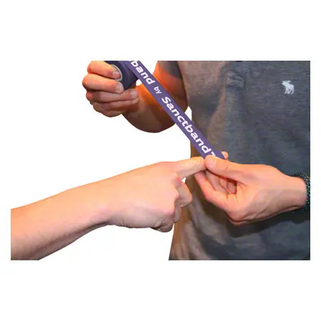 Flossband Level 3, 2m x 2,5 cm, stark, violett
