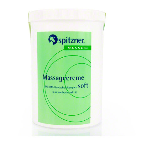 Spitzner Massagecreme soft, 1 l, inkl. Dosierpumpe