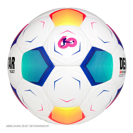 Derbystar Fußbälle-Set, 5x Bundesliga Brillant APS v23, Größe 5, inkl. Ballschlauch