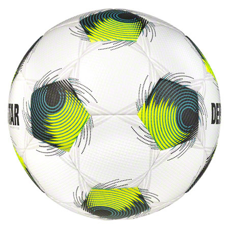 Derbystar Fußball Brillant TT DB v24 gelb/petrol, Größe 5