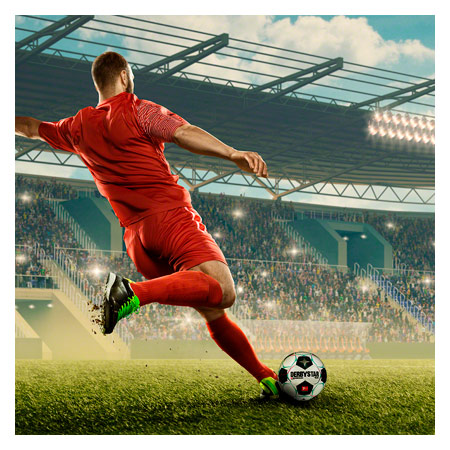 Derbystar Fußball Bundesliga Brillant TT v24, Größe 5