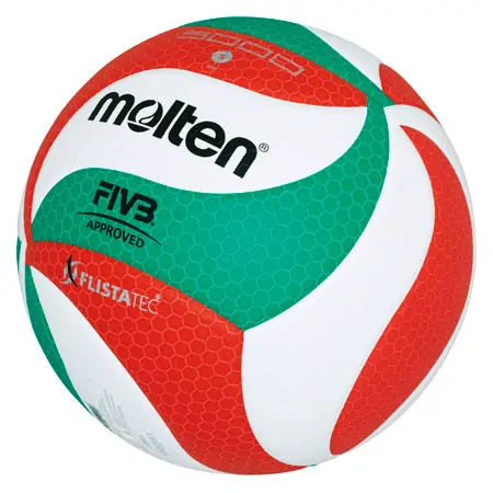Molten Volleyball Top Wettspielball V5M5000-DE, Größe 5