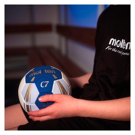 Molten Handball H1C3500-BW, Größe 1