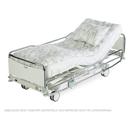Lojer Krankenhausbett ScanAfia X ICU E-490, Trendelenburg elektr., Chrom