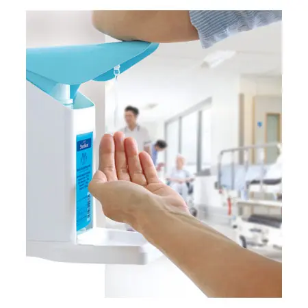 Desinfektionsmittelspender-Set Eurospender Safety plus, + Pumpe + 2x Sterillium 500 ml