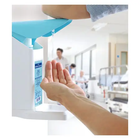 Desinfektionsmittelspender-Set Eurospender Safety plus, + Pumpe + 2x Sterillium classic pure 500 ml