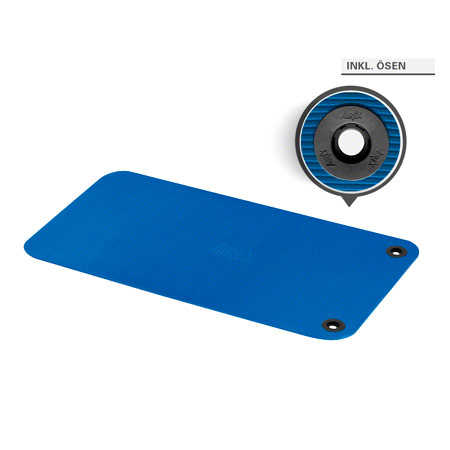 AIREX Gymnastikmatte Coronella 120 inkl. �sen, LxBxH 120x60x1,5 cm, blau