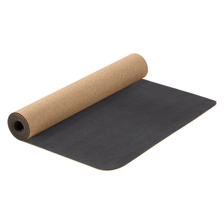 AIREX Pilates- und Yogamatte ECO Cork, LxBxH 180x61x0,4 cm