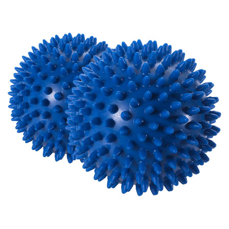 ARTZT vitality Massage-Ball mit Ventil, Ø 10 cm, blau, 2 Stück