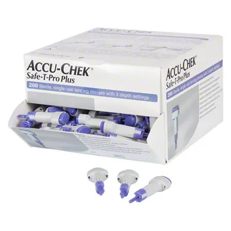 Accu Chek Safe T Pro Plus Sicherheitslanzetten, 200 Stck