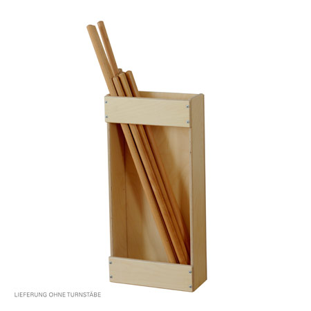 Aufbewahrungshilfe aus Holz