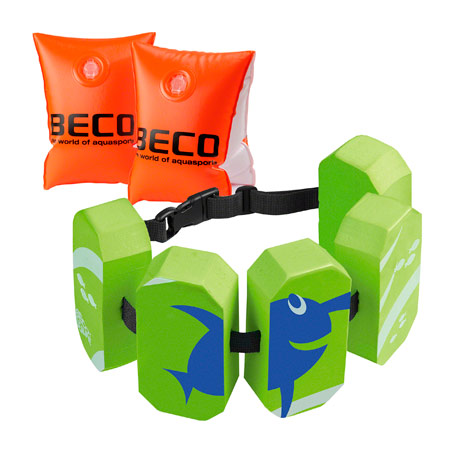 BECO-SEALIFE Schwimmgürtel 5-Block 15-30 kg + BECO Schwimmflügel 15-30 kg