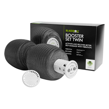 BLACKROLL Booster-Set Twin, 1x BLACKROLL Twin und 1x Booster,1x Micro-USB Kabel, 1x Booklet und bungskarte