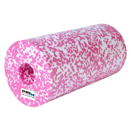 BLACKROLL Med (weich),  15x30 cm, wei/pink