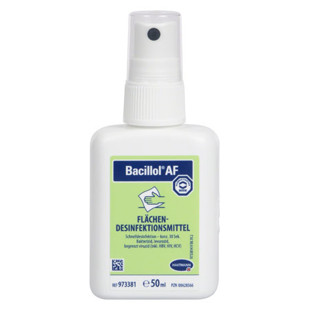 Bacillol AF Flächen-Desinfektionsmittel, 50 ml Sprühflasche